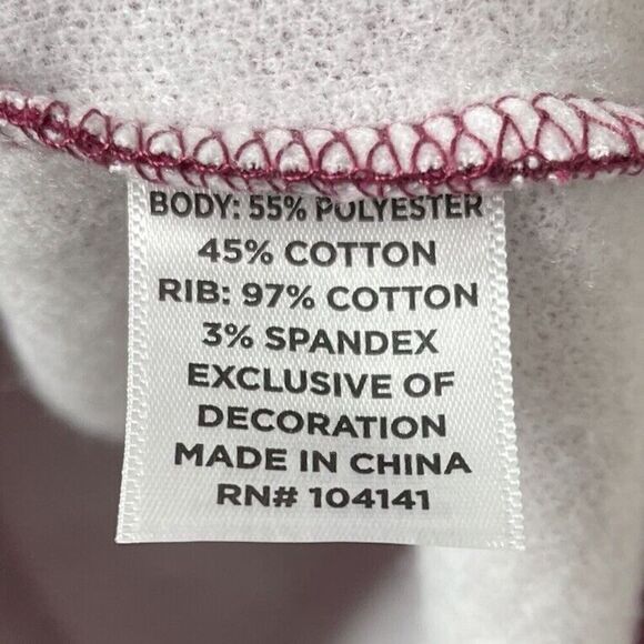 WALTER HAGEN 1/4 Zip Mens Large Mid-Weight Pique Fleece NEW Raspberry GOLF - Picture 10 of 11